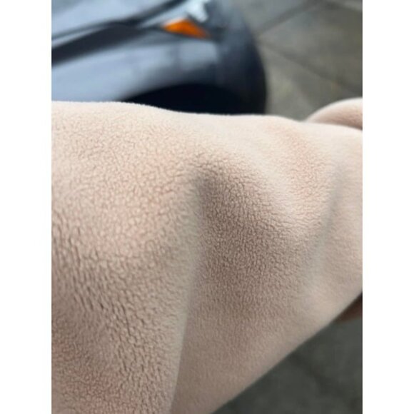 Women's Full Zip Fleece Short Jacket Warm Winter Long Sleeve Stand Collar - Picture 2 of 3